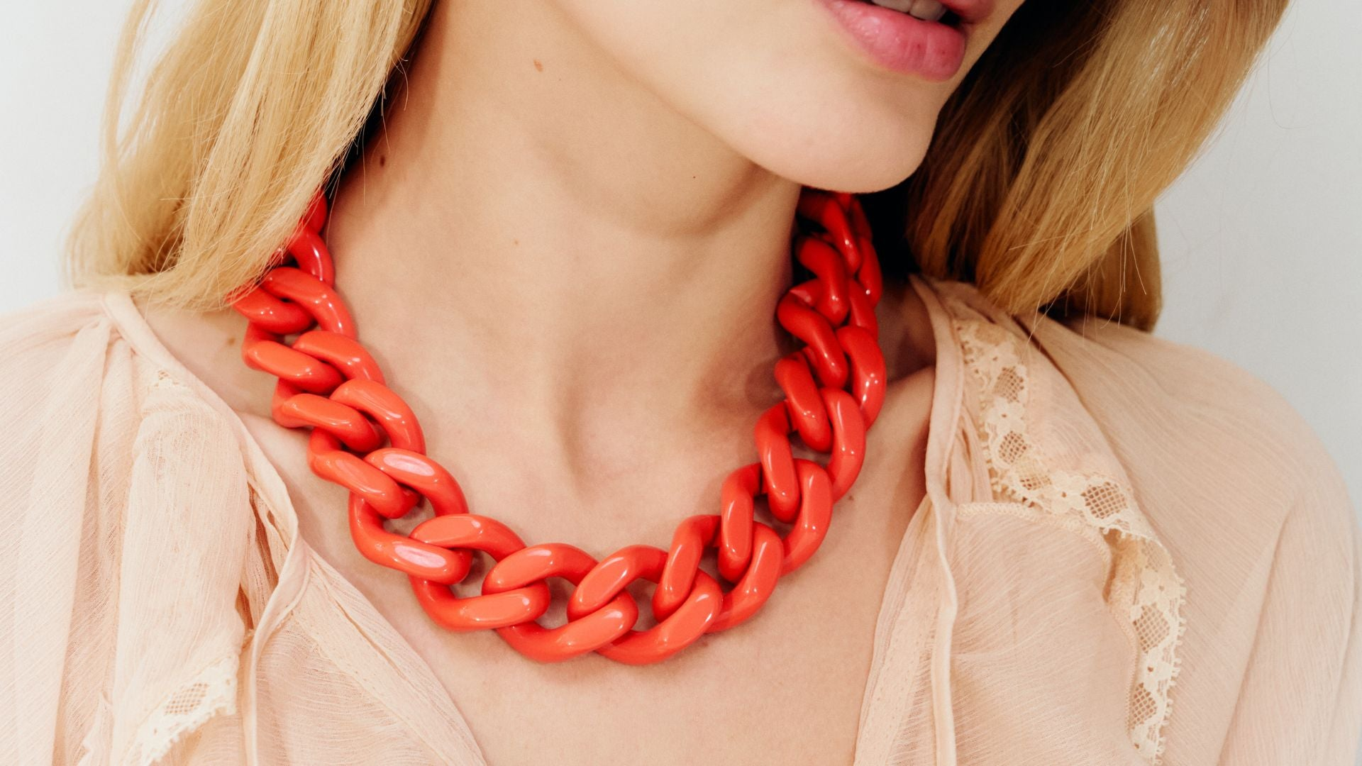 Flat Chain Necklace - Vanessa Baroni