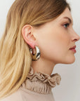 Super Moon Earring Silver