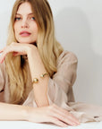Beads Bangle Gold