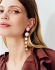 Waterfall Earring Bubble Gum Twist