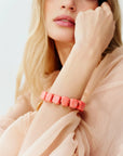 Mini Organic Shaped Bracelet Strawberry Icecream