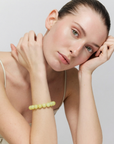 Mini Beads Flex Bracelet lemon marble