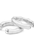 Bamboo Small Earring Silver