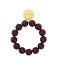 Beads Flex Bracelet bordeaux marble