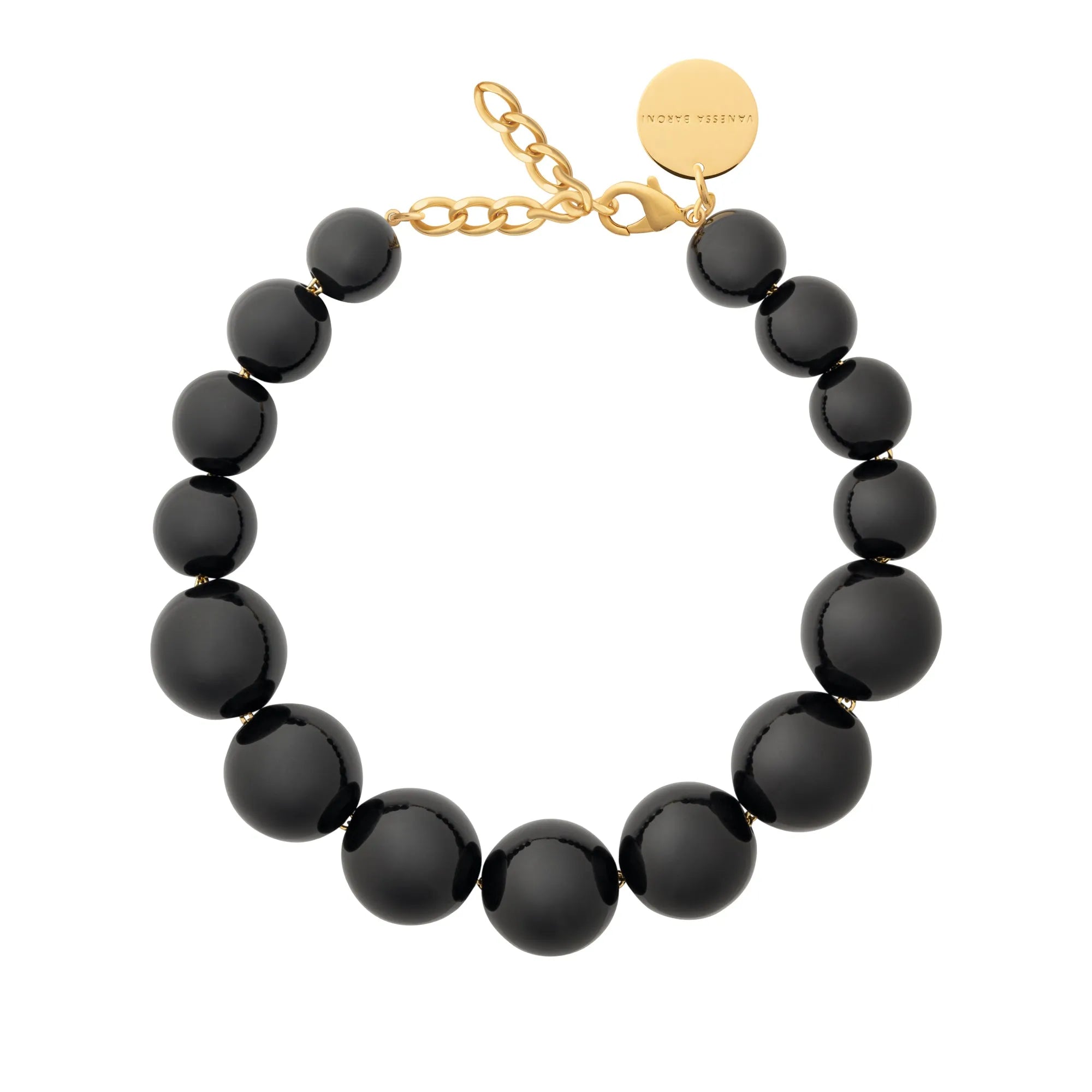 Beads Necklace Black