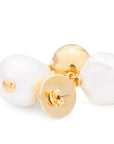 Big Organic Pearl Earring Pearl