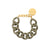 Flat Chain Bracelet light olive