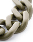 Mini Flat Chain Bracelet light olive