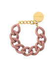 Flat Chain Bracelet mocha mouse