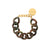 Flat Chain Bracelet new punk marble