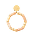 Flex Bracelet gold - creme brulee marble