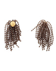 Fringe Earring brown