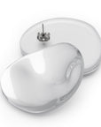 Galaxy Nugget Earring clear