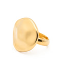 Hammered Ring gold