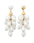 Hanging Grape Pearl Earring Pearl