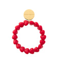 Hearts Bracelet scarlet red