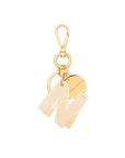 Letter Key Chain Charm gold N
