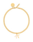 Letter Necklace gold K