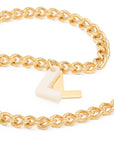 Letter Necklace gold L