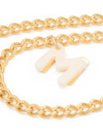 Letter Necklace gold M