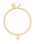 Letter Necklace gold R