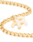 Letter Necklace gold R