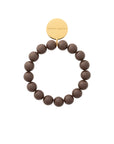 Mini Beads Flex Bracelet chocolate brown