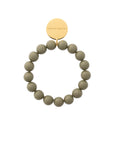 Mini Beads Flex Bracelet light olive