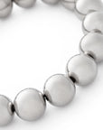 Mini Beads Flex Bracelet silver