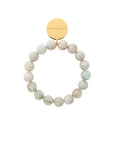 Mini Beads Flex Bracelet snow green marble
