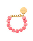 Mini Organic Shaped Bracelet Strawberry Icecream