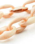 Small Turtle Bracelet creme brulee marble