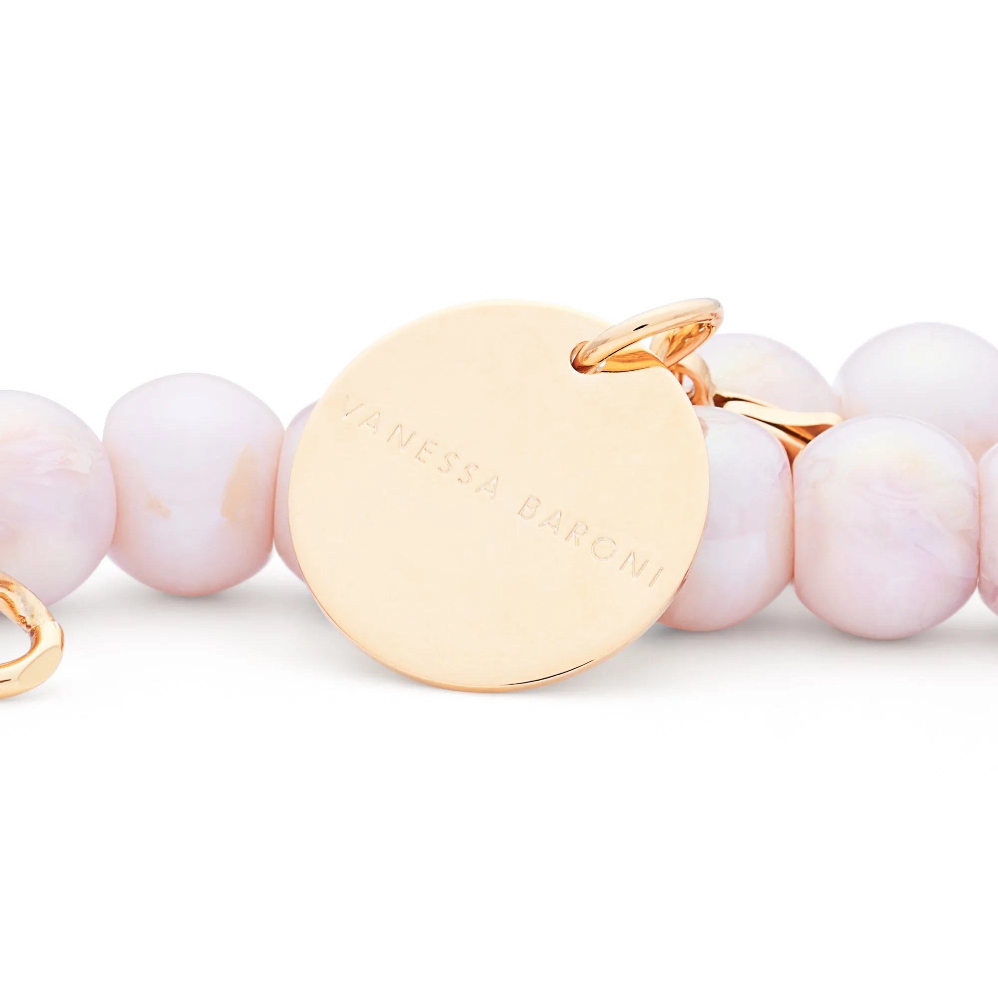 Mini Beads Bracelet Iridescent Rose