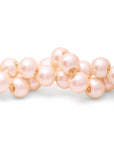 Mini Beads Necklace Apricot Pearl