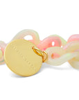 Mini Flat Chain Bracelet Neon Rainbow