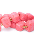 Mini Organic Shaped Bracelet Strawberry Icecream