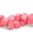 Mini Organic Shaped Necklace Strawberry Icecream