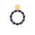Olive Flex Bracelet aubergine marble