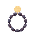 Olive Flex Bracelet aubergine marble