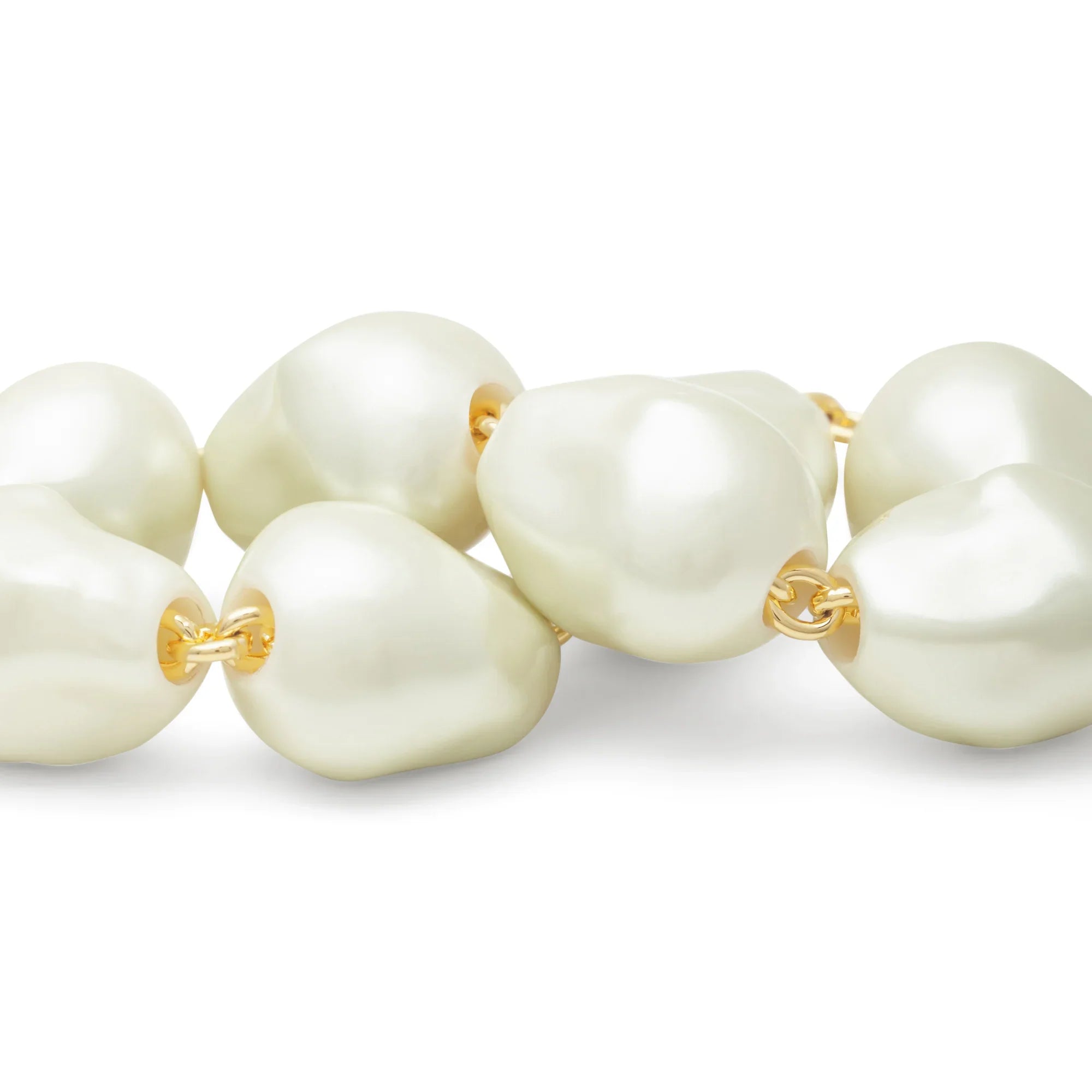 Organic Pearl Bracelet Pistachio Pearl