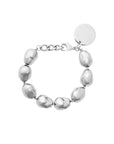 Organic Pearl Bracelet Silver
