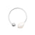 Pearl Bangle Silver