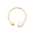 Pearl Bangle Gold