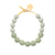 Raffia Beads Necklace Pistachio