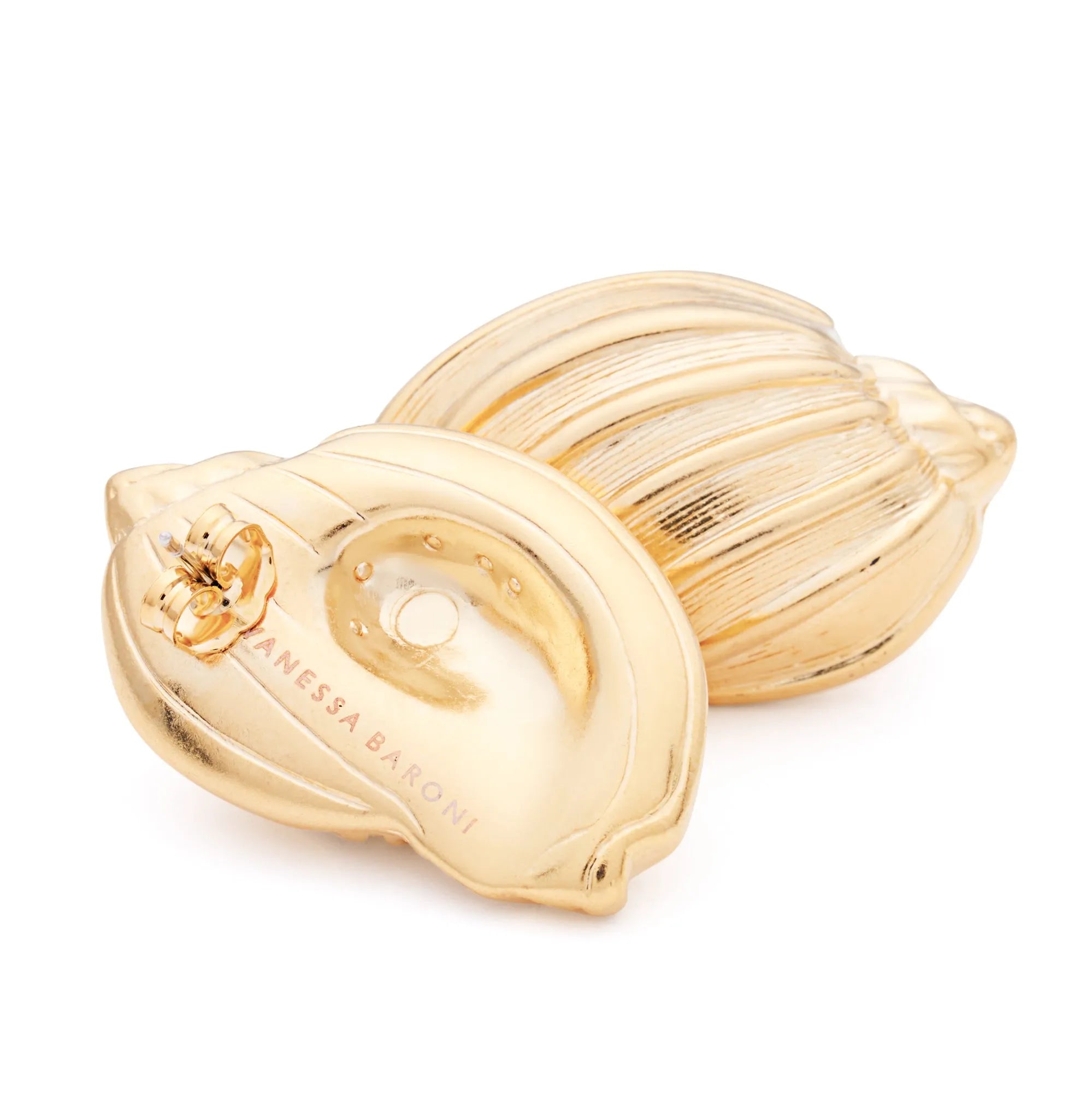 Shell Earring Gold