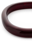 Soft Edge Bangle bordeaux marble