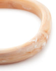 Soft Edge Bangle creme brulee marble