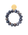 Stone Flex Bracelet blue jeans marble
