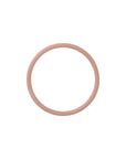 Thin Aurora Bangle blush marble