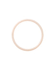Thin Aurora Bangle latte marble
